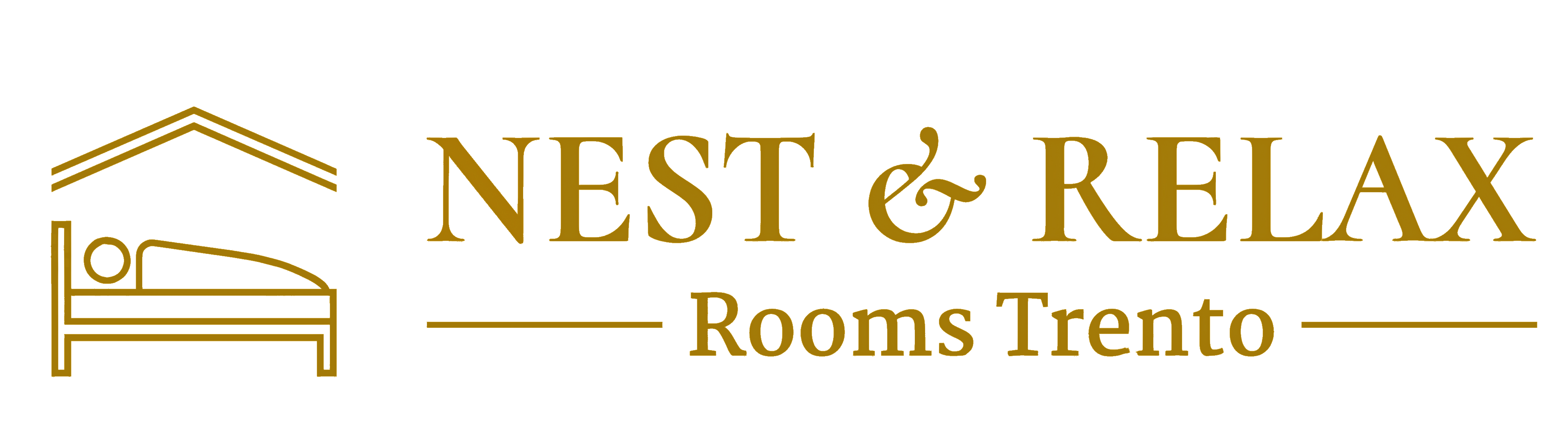 Nest and Relax Logo con sfondo transparente